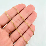 Cadena Singapur 1.95gr / 17 3/4 in / 2.3mm Oro Amarillo +3 18K ©