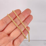 Cadena Franco 6g / 24 in / 2.1mm Oro Amarillo 18K