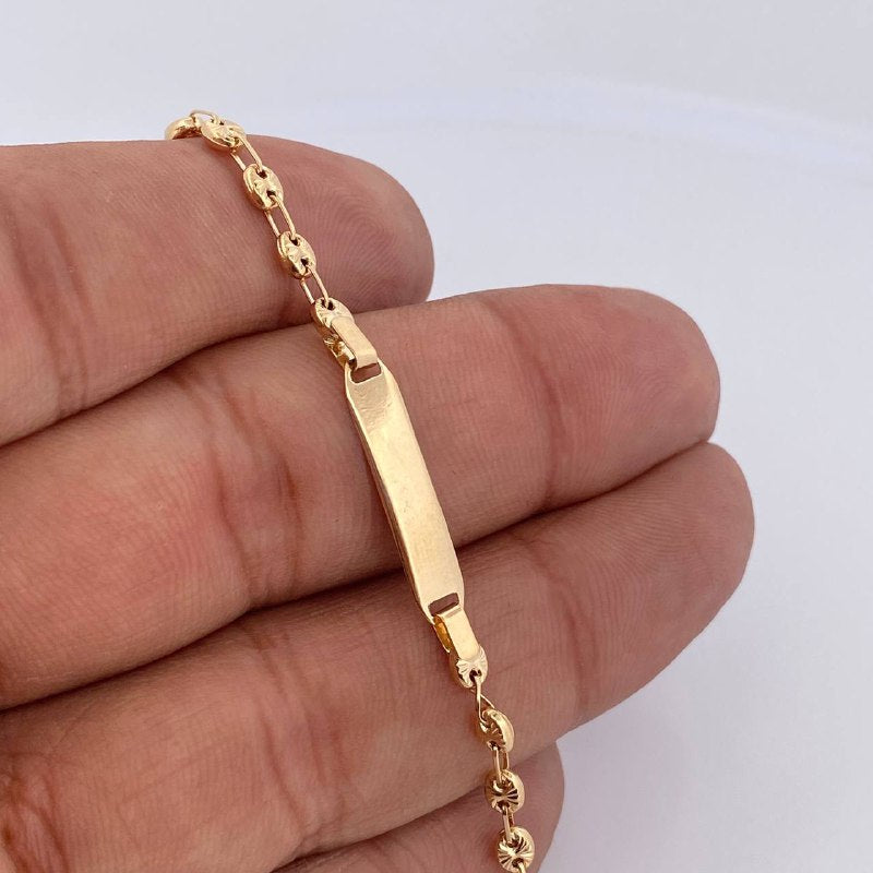 Bracelet GC 2gr / 6.1in / 18K Gold &