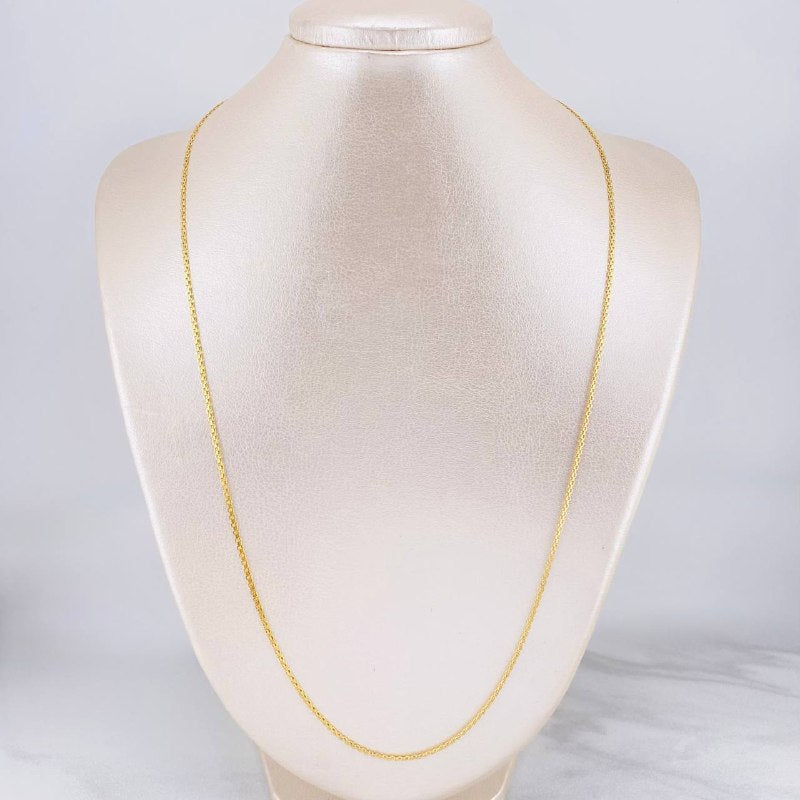 Bismark Chain 3.1g / 24 in / 1.6mm Yellow Gold 18K