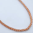 Cadena Franco 17.25gr / 23 1/2 in / Dos Oros Blanco Rosa +3 18K %