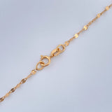 Mirror Flower Chain 0.9gr / 19.7in / 18K Gold +3 $