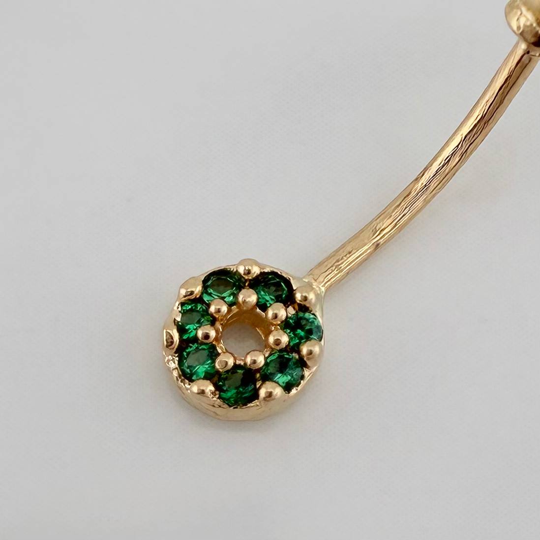 Navel Piercing Circle 0.6 g / 3/4 in 18K Yellow Gold