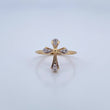 Cross Ring 1.8gr / Size 7 / 18K Gold &