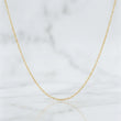 Cadena Aro Seguido 1.1g / 18 in / 0.3mm Oro Amarillo 18K