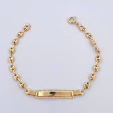 Bracelet GC 1.65gr / 5.5in / 18K Gold &