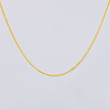 Mini Cuban Chain 4.75g / 20 in / 1.48mm 18K Yellow Gold
