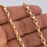 Cadena Rustica Espiga 9.7gr / 18 3/4 in / Oro Amarillo 18K &