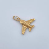 Pendant Airplane 0.45gr / 3/4 in / 18K Gold