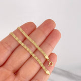 Bracelet China 1.6g / 8 1/4 in / 2.7mm Yellow Gold 18K