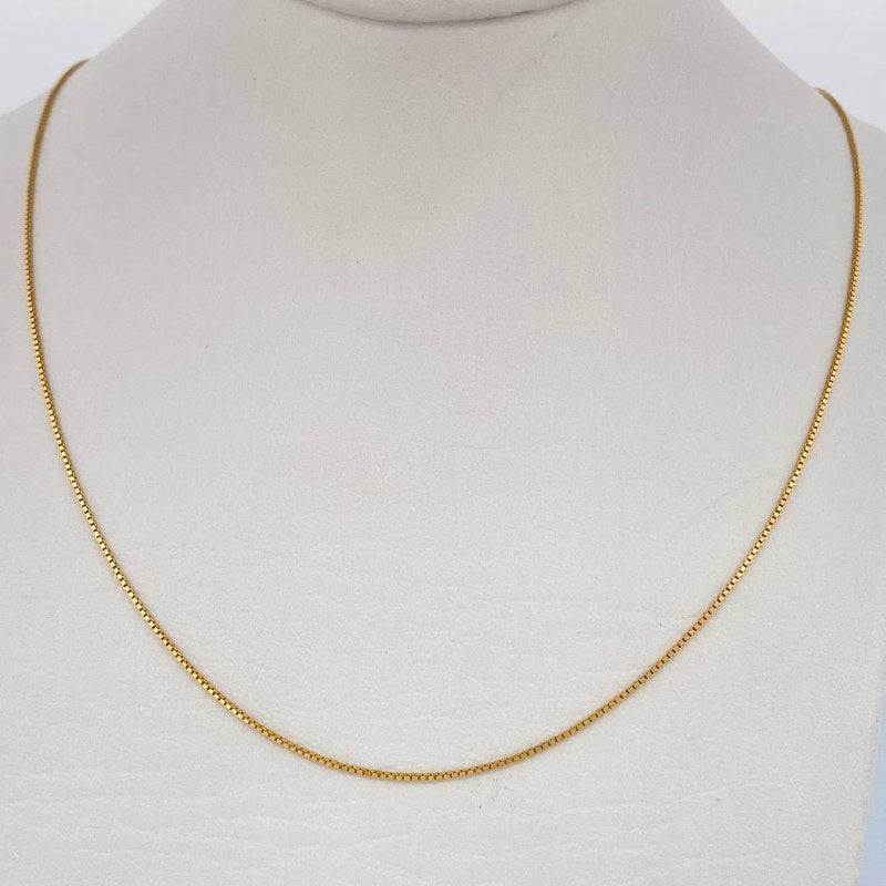 Cadena Veneciana 1.65gr / 46.5cm / Oro Amarillo +3 18K $