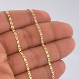 Flat Mariner Chain 4.55gr / 60cm / 18K Yellow Gold +3 $