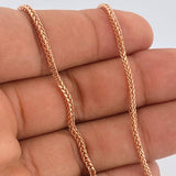 Cadena Franco 5.65gr / 23 1/2 in / Oro Rosa +3 18K %