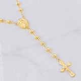 Rosario Virgen Milagrosa 13.7g /60 cm / 6mm Oro Amarillo 18K