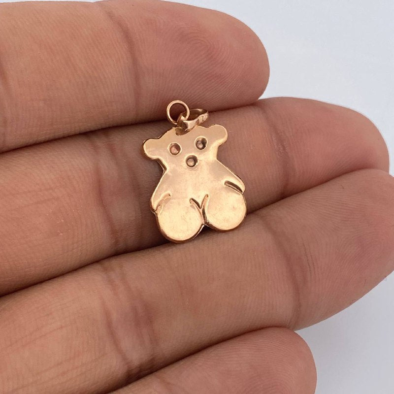 Pendant Bear 1gr / 1in / 18K Gold