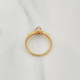 Solitaire Ring Drop 2.15 g / T7 Yellow Gold 18K