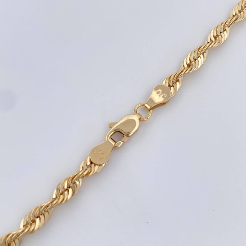 Cadena Lazo 8.1gr / 26 1/4 in / Oro Amarillo +3 14K Italy &