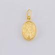 Dije Virgen Milagrosa 0.4g / 3/4 in Oro Amarillo 18K