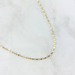 Mirror Flower Chain 1.1g / 18 in / 1.8mm Yellow Gold 18K