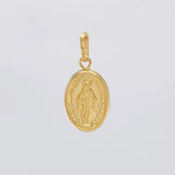 Dije Virgen Milagrosa 0.55g / 3/4 in Oro Amarillo 18K