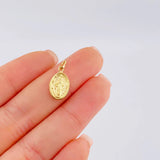 Dije Virgen Milagrosa 0.55g / 3/4 in Oro Amarillo 18K