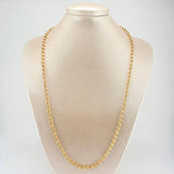 Cadena Militar 22.6gr / 23 1/2 in / 3.8mm Oro Amarillo +3 18K ©