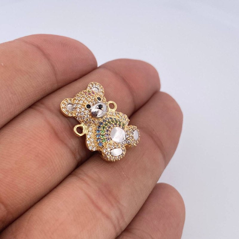 Charm Bear 4.15gr / 2.2cm / 18K Gold &