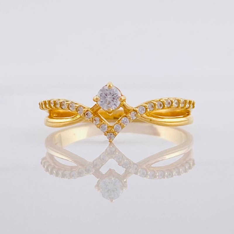 Anillo Anillo Pico 2.5g / T7 1/2 Oro Amarillo 18K