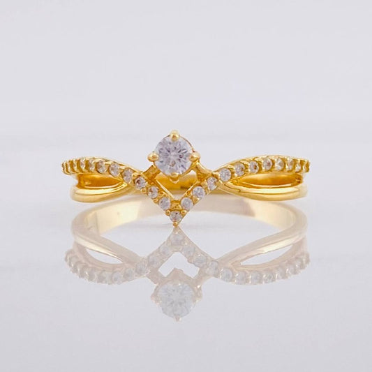 Ring Ring Peak 2.5g / T7 1/2 Yellow Gold 18K