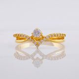 Anillo Anillo Pico 2.5g / T7 1/2 Oro Amarillo 18K