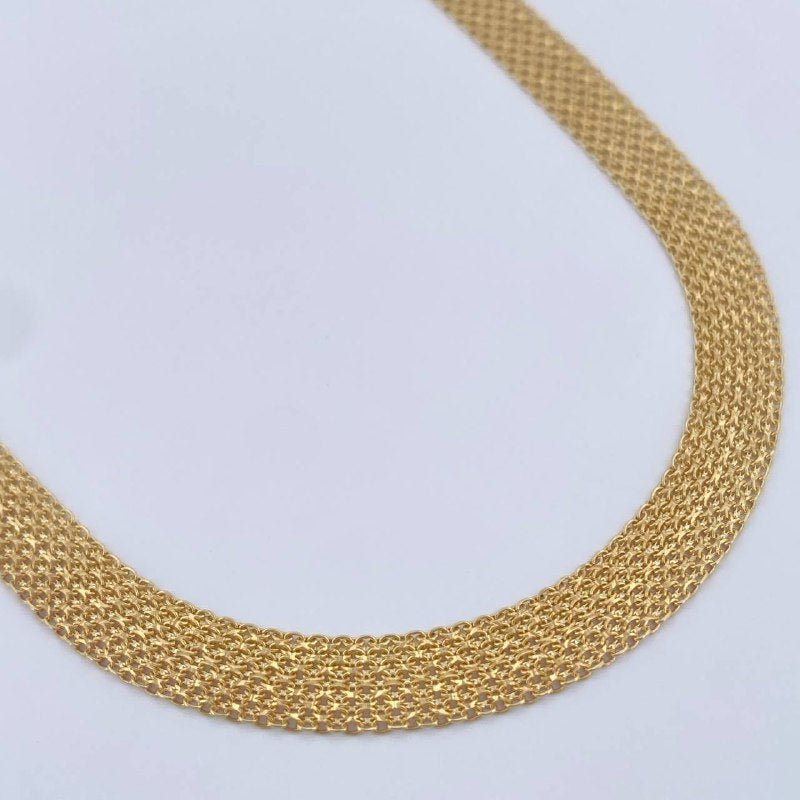 Cadena China 10.8gr / 24 in / Oro Amarillo +1 14K Italy &