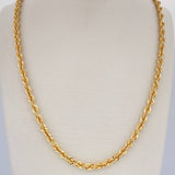 Cadena Lazo 9.1gr / 28 in / Oro Amarillo +3 14K Italy $