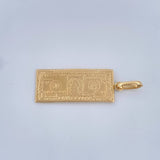 Pendant One Dollar 1.65gr / 3.6cm / 18K Yellow Gold &