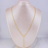 Rosario GC Virgen Milagrosa 8.55g / 26 in / 3.8mm Oro Amarillo 18K