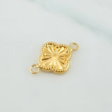 Clover Charm 0.6 g / 3/4 in 18K Yellow Gold
