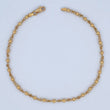 Tobillera Bolas 3.75gr / 25.2cm / Oro Amarillo 18K &