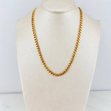 Cuban Links 15.85 g / 24 1/4 in / 4.4 mm 18K Yellow Gold