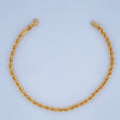 Rope Bracelet 3gr / 8in / 18K Gold +3$