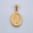 Pendant Virgin of Santa Marta 0.9gr / 1in / 18K Gold