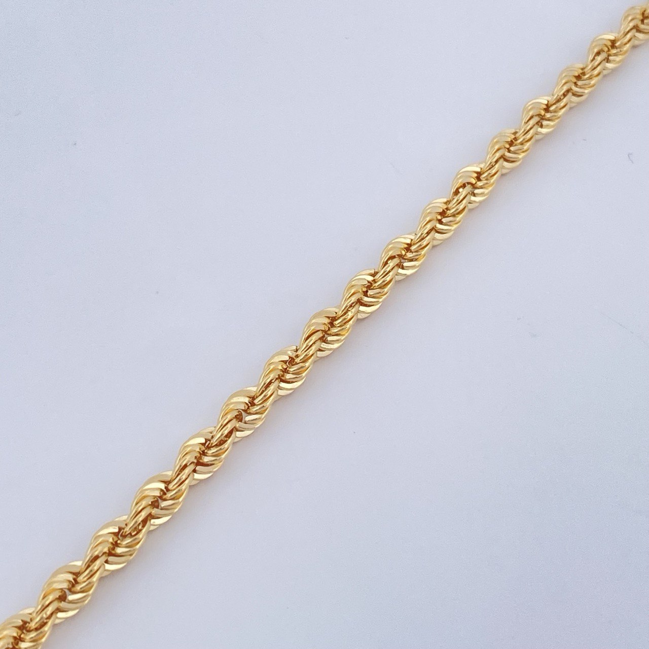 Rope Bracelet 3gr / 8in / 18K Gold +3$