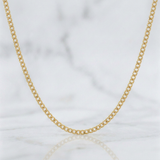 Cuban Links 1.65g / 18 in / 2mm Yellow Gold 18K