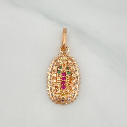 Dije Virgen De Guadalupe 1.55 g / 1 in Oro Amarillo 18K