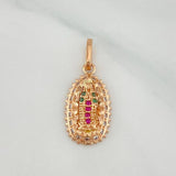 Dije Virgen De Guadalupe 1.55 g / 1 in Oro Amarillo 18K
