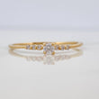 Solitaire Churumbela Ring 1 g / Size 7 1/4 18K Yellow Gold