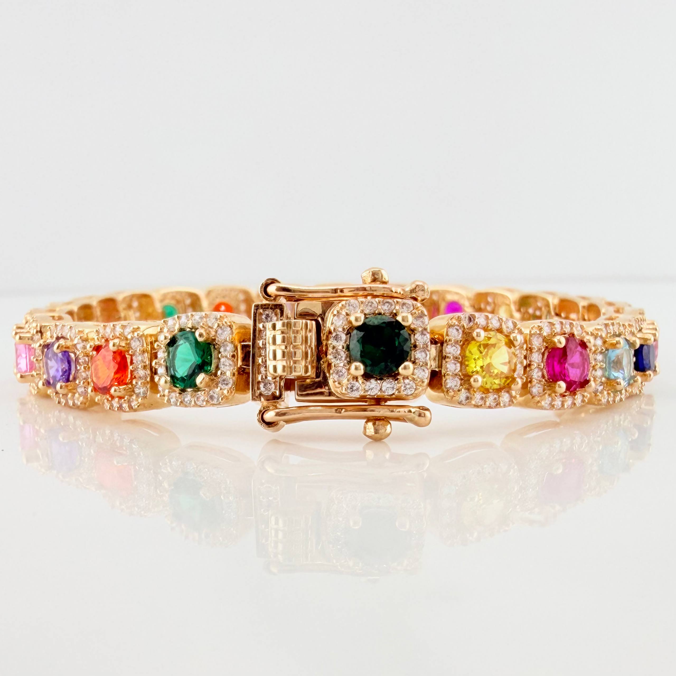 Tennis Bracelet 23.6 g / 7 1/4 in / 6.9 mm 18K Yellow Gold