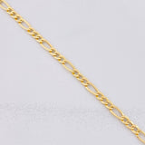 Pulso Fígaro 1.45g / 7 1/2 in / 3.6mm Oro Amarillo 18K