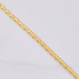 Bismark Bracelet 4.2g / 7 1/2 in / 3.24mm Yellow Gold 18K