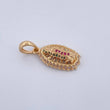 Pendant Virgin of Guadalupe 2.9gr / 2.3cm (0.9in) / 18K Gold &