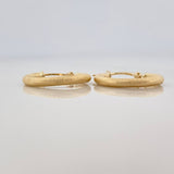 Candongas Tefi 1.2 g / 3/4 in Oro Amarillo 18K