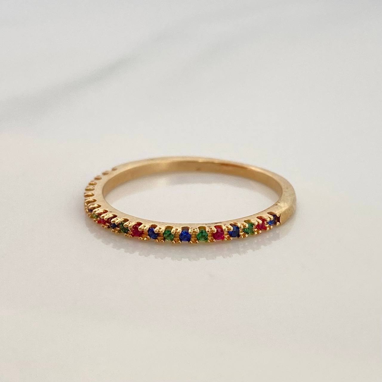 Anillo Churumbela 1.35gr /  T6 / Oro Amarillo 18K &